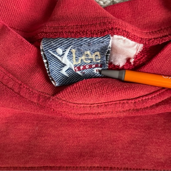 Vintage 90s Chicago Wolves Lee Sport Sweatshirt Crewneck / Size XL - Picture 4 of 8